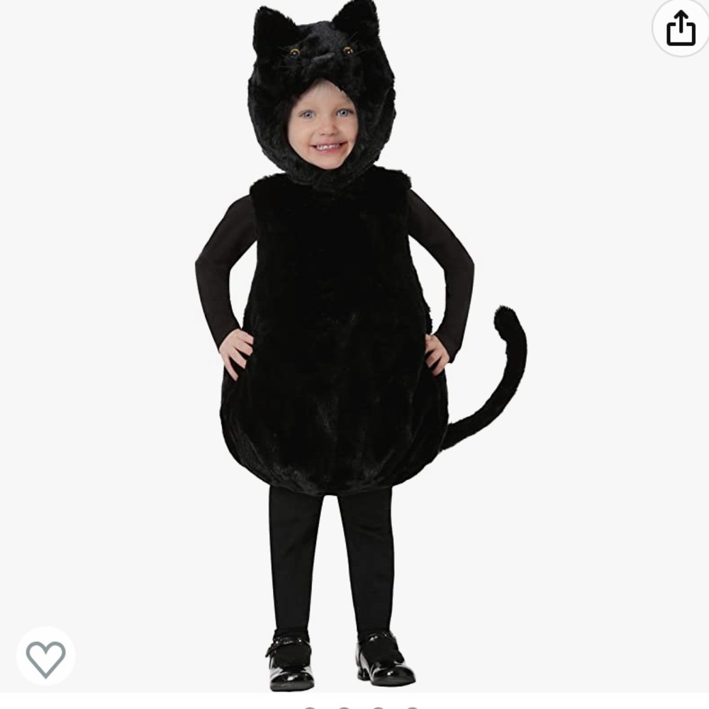 Toddler Black Cat Costume